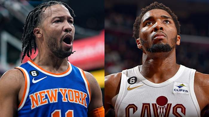 Jalen Brunson and Donovan Mitchell